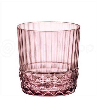 Jogo 6 Copos Baixos 380Ml America'20S Lilas 8,8Xh9, Bormiolli Rocco