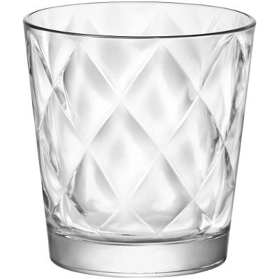 Copo Água Vidro Transparente 240Ml Bormioli Rocco Kaleido 9X8X8Cm 6 Peças