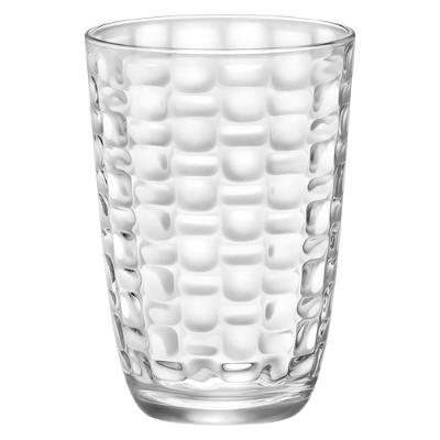Copo Long Drink Vidro Transparente 390Ml Bormioli Rocco Mat 12X8X8Cm 6 Peças