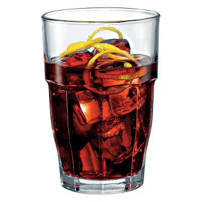 Bar Copo Long Drink Vidro 370Ml Bormioli Rocco Rock 12X8X8Cm 6 Peças