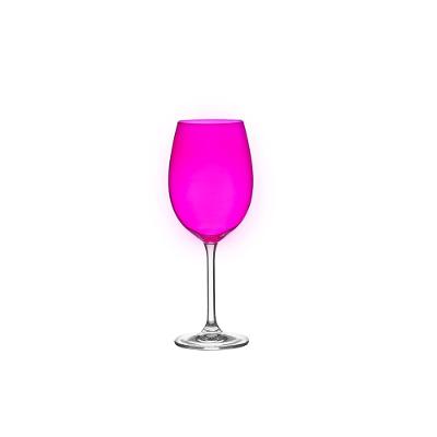 Taça de Cristal para Vinho Tinto Gastro Lilas 450 ml 6 Peças Bohemia