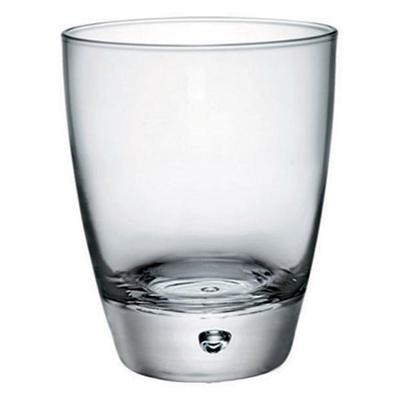 Copo Uísque Vidro Transparente 350Ml Bormioli Rocco Luna 11X9X9Cm 3 Peças
