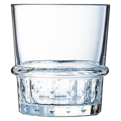 Copo Uísque Vidro Temperado 380Ml Luminarc Cocktail 10X9X9Cm 6 Peças