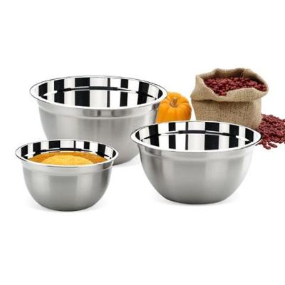 Conjunto De Tigelas Inox 3 Peças Suprema Brinox