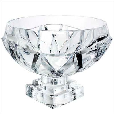 Centro De Mesa Com Pé| Cristal 19Cm - Carol - Studio Cristal