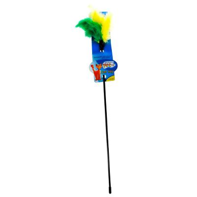 Brinquedo Gato Pena 44Cm Western Pet