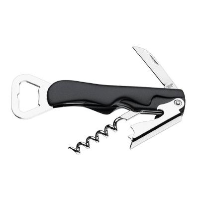 Saca Rolhas/Abridor Garrafas 13,5cm Preto  Brinox