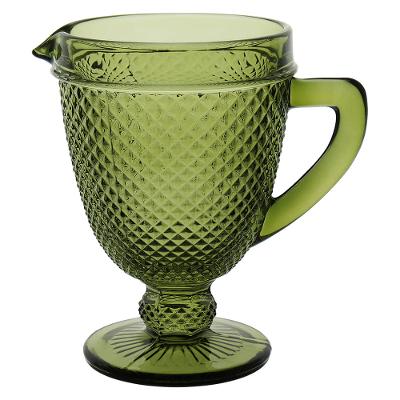 Jarra Vidro Verde 1L Imperial 20X20X15Cm