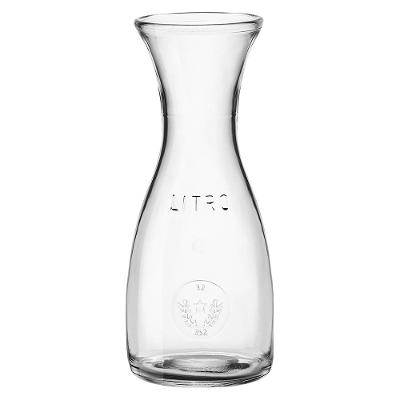 Jarra Vidro Transparente 1L Bormioli Rocco Misura Pz 26X11X11Cm