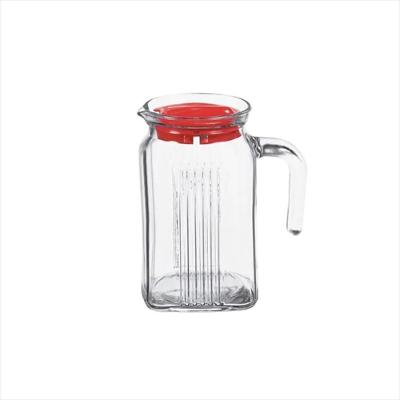 Jarra ComTampa Vermelha 600Ml H14Cm Frigo Pasabahçe