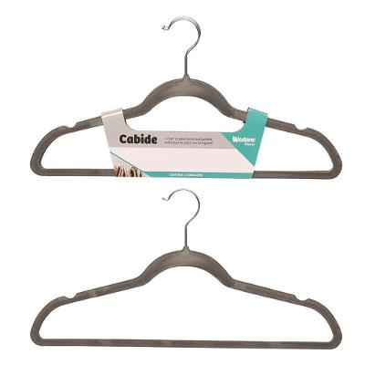 Jogo 2 Cabides Cinza 45Cm Western Home