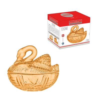 Potiche Decorativo Cisne Ambar Hauskraft