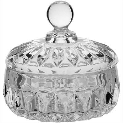 Potiche 11x11x11 cm Vidro Transparente Brice - GS