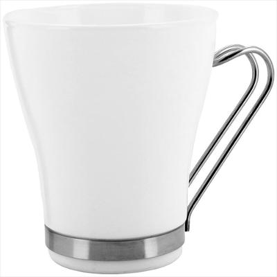 Xícara Cappuccino Vidro 230ml Bormioli Rocco Aromateca 10x8x8cm