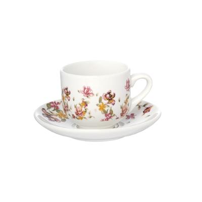 Jogo de Xícaras para Café Le Jardin Porcelana 6 Peças Hauskraft