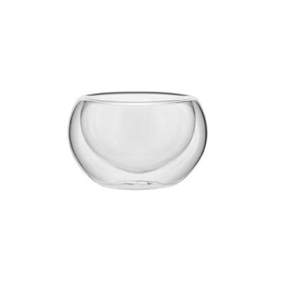 Xícara de Café Borossilicato Parede Dupla Clear 60ml GS