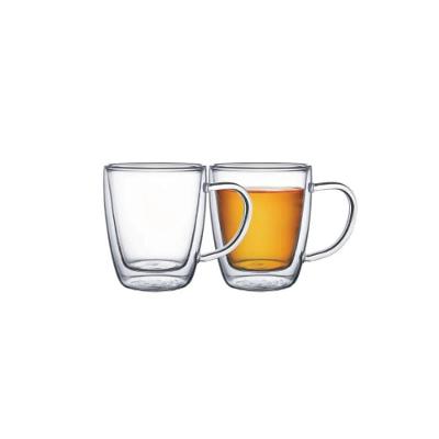 Conjunto de Xícaras Tramontina para Café e Chá Vidro duplo 2 peças