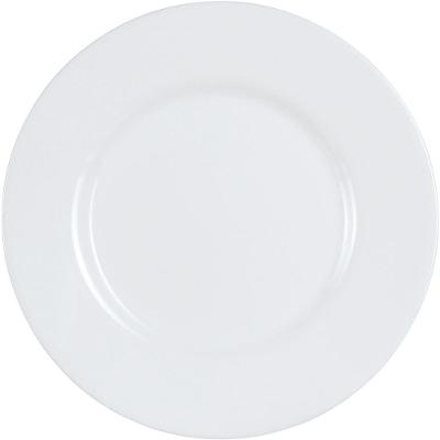 Prato Sobremesa Everyday Vidro Temperado Branco 6Peças Luminarc