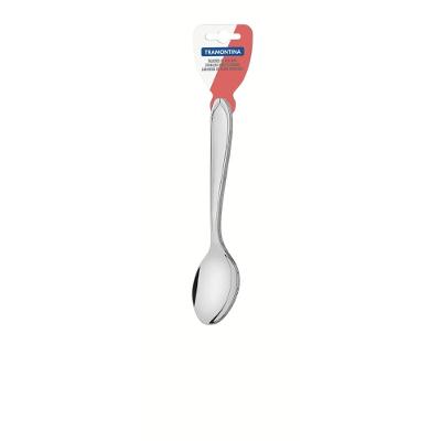 Jogo Colher Sobremesa Aço Inox 3 Peças Detalhe V Tramontina