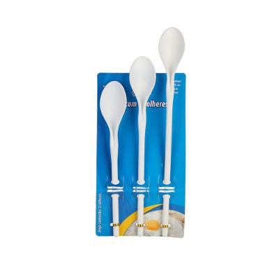 Colher Plastica 3 Peças Western Home