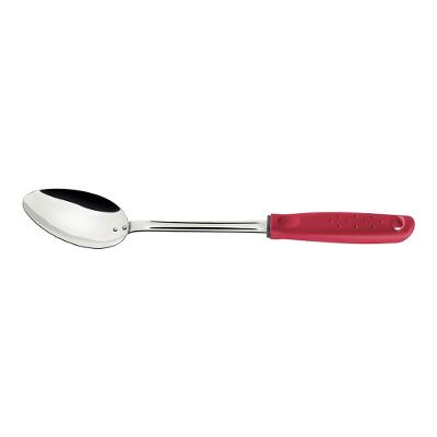 Colher Servir Inox Utilita Vermelho Tramontina