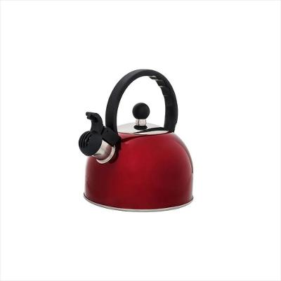 Chaleira Inox 2 Litros Vermelho Hauskraft