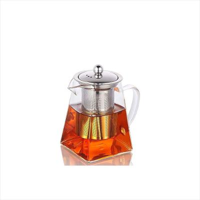 Chaleira 750ml Borosilicato Com Infusor Inox Zahav