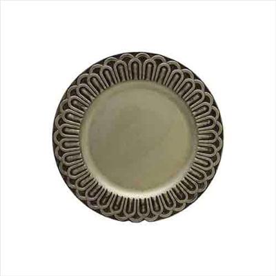 Sousplast Arcos Prata Envelhecido 33Cm - Sousplats - Zahav