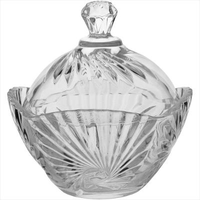 Potiche 16X15X15 cm Cristal Eco Transparente Okko - GS