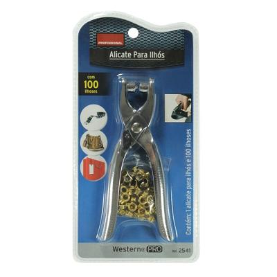 Alicate Ilhoses 14,8Cm 100 Peças Western