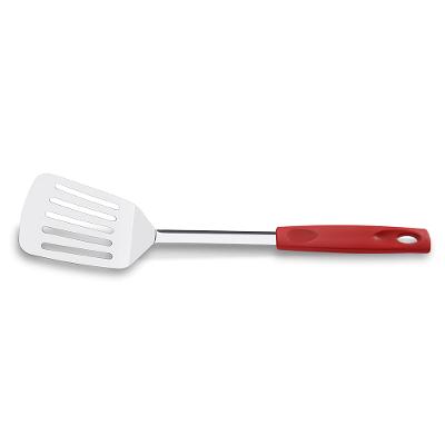 Espátula Perfurada 33cm Asti Cabo Vermelho Brinox