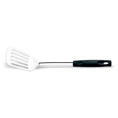 Espátula Perfurada Asti 33cm Cabo Preto  Brinox