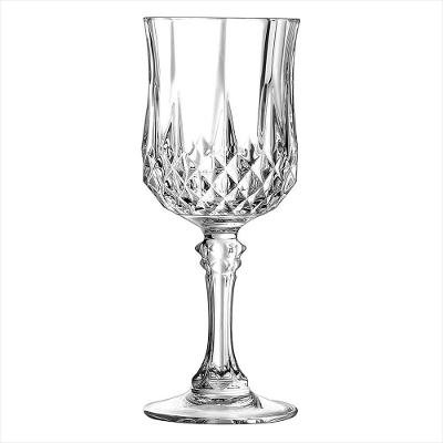 Taça de Vinho 170ml Cristal Transparente 6 Peças Longchamp - ARC CDA