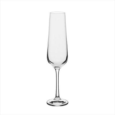 Taça de Champagne Bohemia Sandra Cristal 200ml 6 Peças