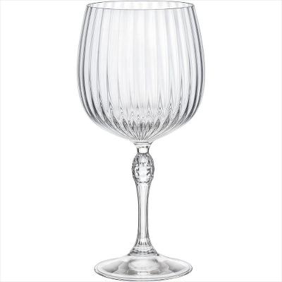 Taça Gin Tonica 740ml Cristal Transparente 6 Peças Bormioli Rocco America '20S
