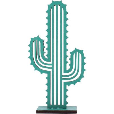 Cacto Mdf Verde Vert 22X12X4Cm