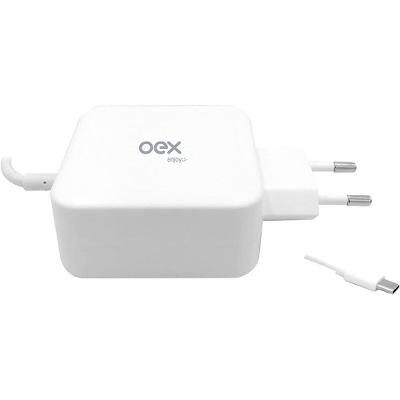 Carregador De Tomada Turbo Com Conexão Type C OEX Cg204 - 65W
