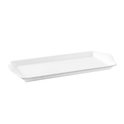 Bandeja com Aba Fideli Branco 30x14,8x1,5cm Haus Concept