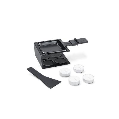 Conjunto Raclette 7 Peças Preto  Brinox