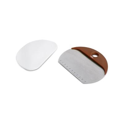Espátula para Massa Inox/Silicone Glacê Chocolate Brinox