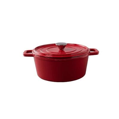Mini Caçarola com Tampa 0,27L Sauté Vermelho Haus Concept