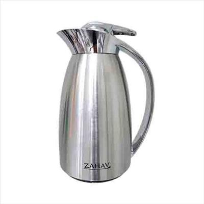 Garrafa Térmica 1L - Prata - (Com Ampola De Vidro) - Zahav