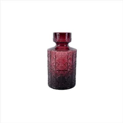 Vaso Vidro Roxo 16 x 29 cm