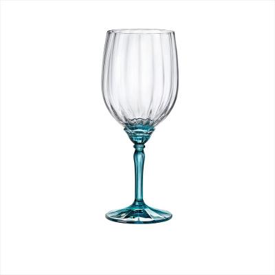Jogo 6 Taças Vinho Florian Blue 535 ml