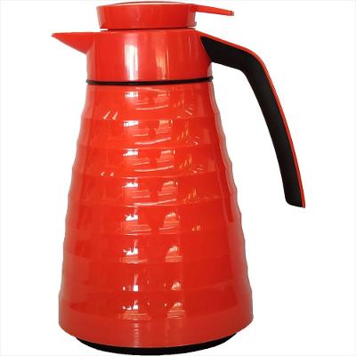 Garrafa Térmica Vermelha com Ampola De Vidro 1L