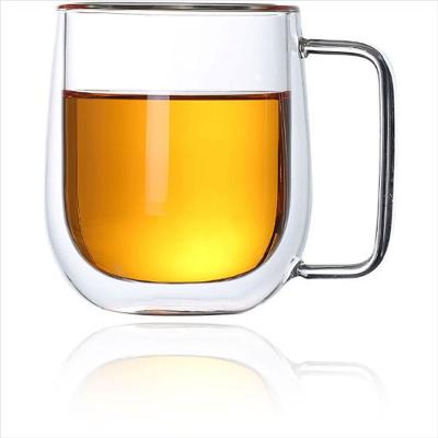 Jogo 2 Xícaras Parede Dupla Borosilicato 250 ml