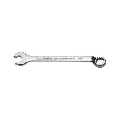 Chave Combinada 15 mm com Pescoço Tramontina MASTER com Corpo Forjado em Aço Especial Cromado