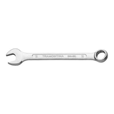 Chave Combinada 18 mm Tramontina Basic com Corpo em Aço Especial Cromado