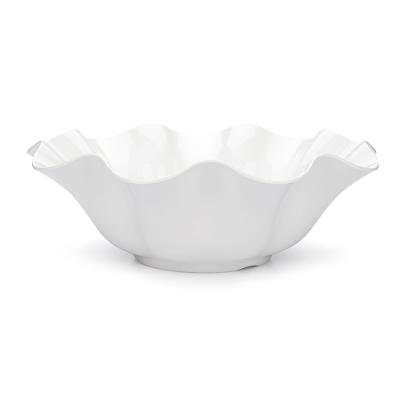 Saladeira Flower Branco 39x39x13,5 5,6L Haus Concept
