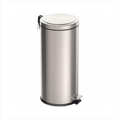 Lixeira Inox com Pedal Brasil 30 L Tramontina